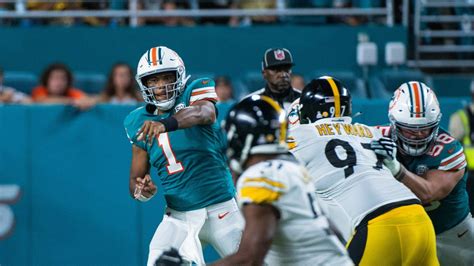 steeler dolphin game 2019 box score quarterback sacks|Miami Dolphins vs. Pittsburgh Steelers: Oct 29, 2019 .